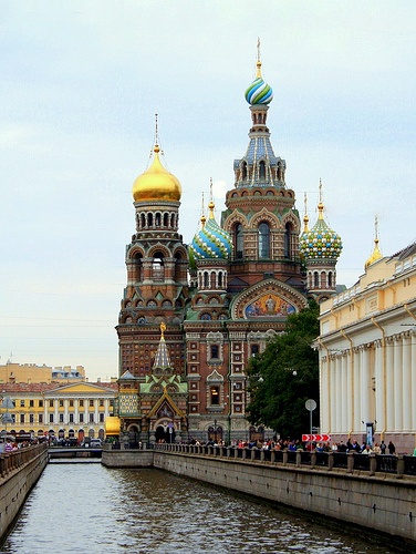 Photo:  Church of the Savior on Spilled Blood, St. Petersburg, Russia